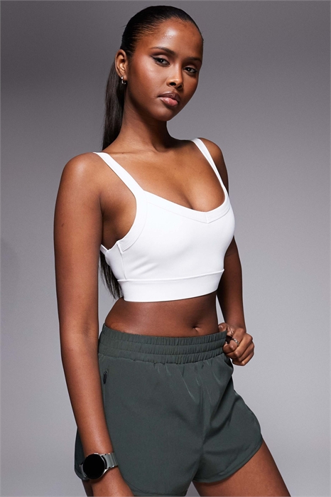 Спортивный бюстгальтер Icon с поддержкой средней степени, съемными вставками и регулируемыми бретелями артикул 151783565