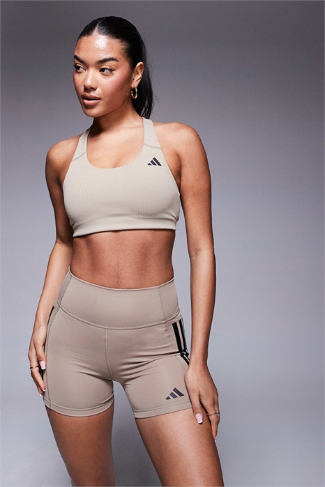 Спортивный бюстгальтер adidas Training Power со средней степенью поддержки артикул 141936459