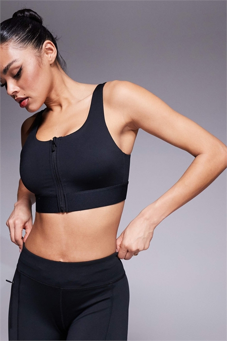 Спортивный бюстгальтер Icon с высоким лифом и поддержкой, съемными вставками и регулируемыми бретелями артикул 139429607