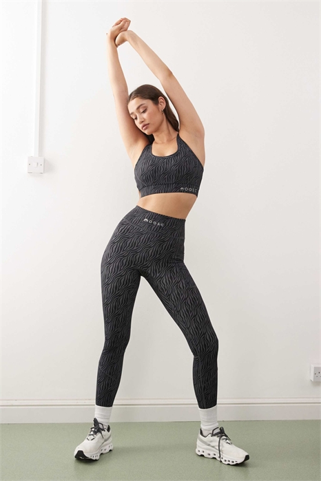 Леггинсы с высокой талией от Infinite — «Черный тигр» артикул 150990491