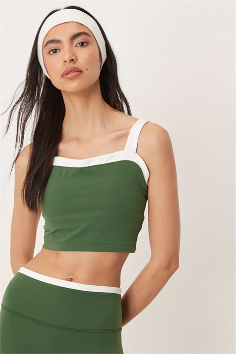 Спортивный бюстгальтер YPB с V-образным вырезом co-ord артикул 155057899