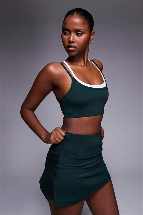 Спортивный бюстгальтер для тенниса с двойным слоем и легкой поддержкой артикул 153574443