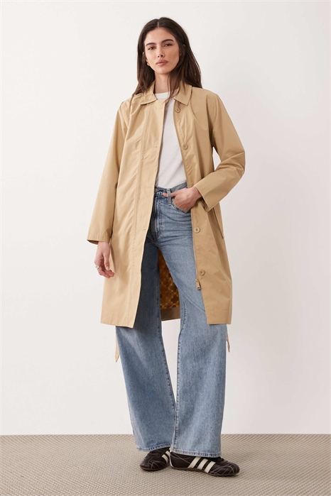 Водонепроницаемый тренч с отворотом артикул 154920886