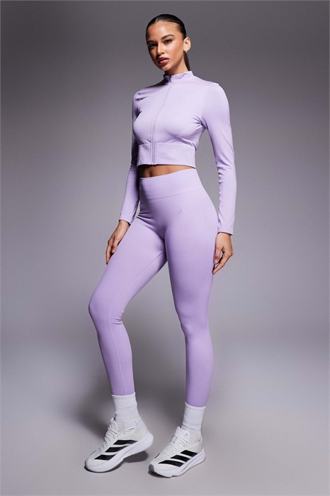 Бесшовные леггинсы adidas Training в полную длину артикул 147263673