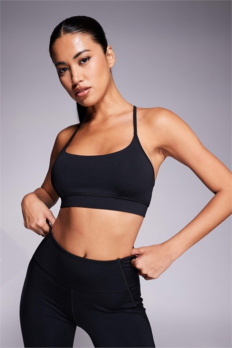 Спортивный бюстгайер с формованной чашкой и регулируемыми бретелями артикул 147510250
