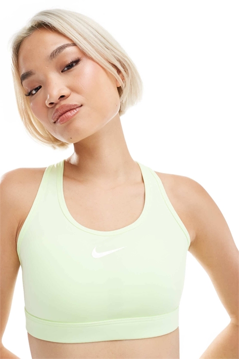 Спортивный бюстгальтер Swoosh со средней степенью поддержки артикул 139796501