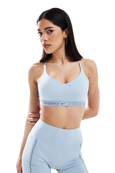 Спортивный бюстгальтер Gym Life Swoosh Indy Dri-FIT с легкой поддержкой артикул 137316462