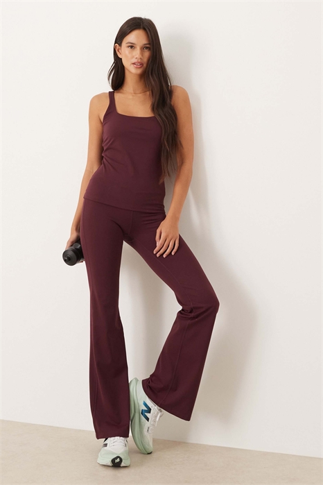 Брюки для йоги DayFlex с высокой талией и расклешенным кроем артикул 150785055