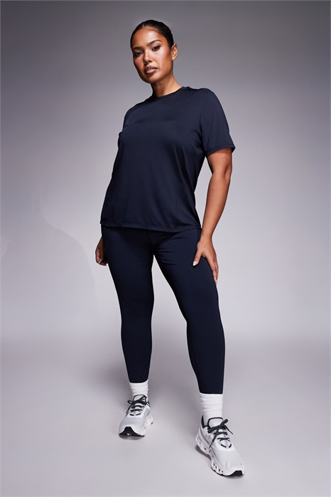 Леггинсы Curve Icon с высокой талией и выпуклой линией бедер, предназначенные для занятий в тренажерном зале, с внутренним карманом артикул 148451578