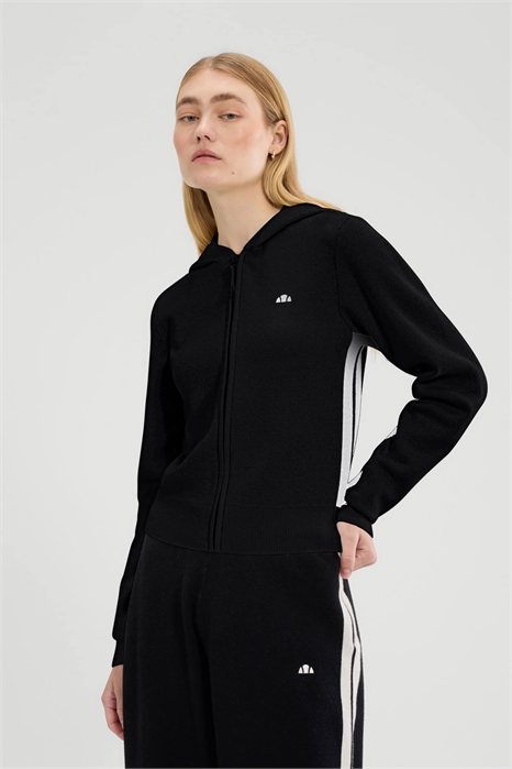 Свитшот с капюшоном и длинными рукавами от Laneisa на молнии артикул 154189265