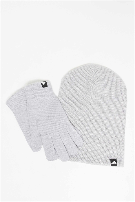 Подарочный набор adidas: перчатки и шапка для тренировок артикул 147263684