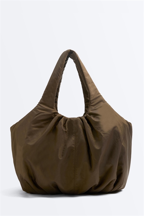 Сумка-шоппер с сборками артикул 155471600