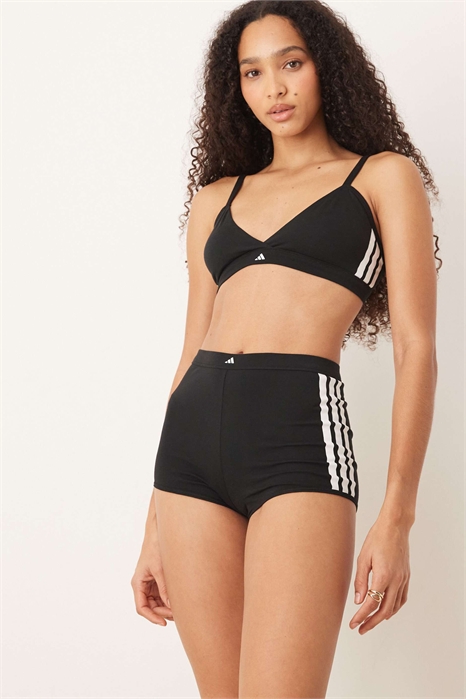 Короткие шорты с логотипом артикул 153531217