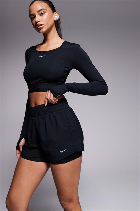 Nike One Training Dri-FIT с высокой талией, 3 дюйма, 2 артикул 132577525
