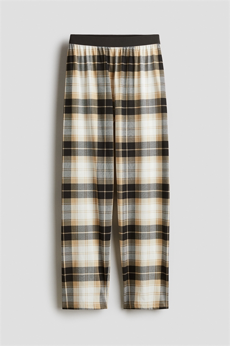 Пижамные штаны с принтом, хлопок артикул 1288613002