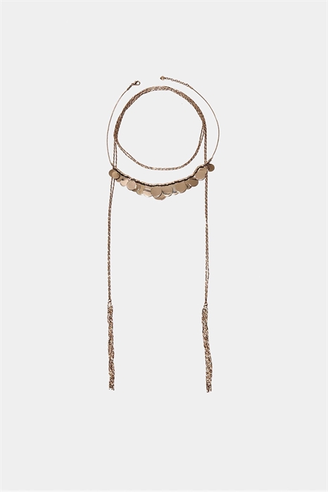 Набор из 2 длинных ожерелий артикул 155527120