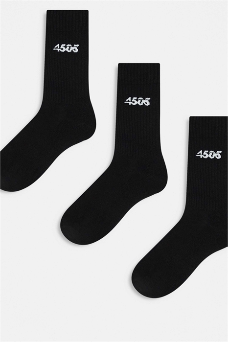 Набор из 3 пар спортивных носков с антибактериальной обработкой артикул 134101712