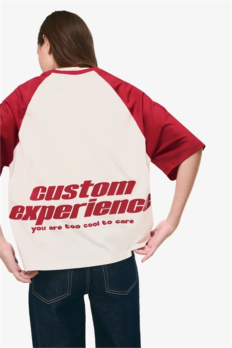 Футболка с коротким рукавом и принтом артикул 153049650