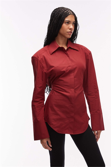 Рубашка с завязками на плечах артикул 155312060