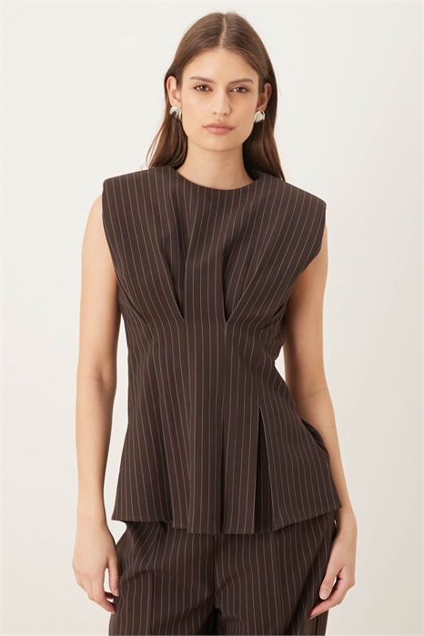 Рубашка с пеплумом и зауженной талией от Blythe co-ord артикул 154053187