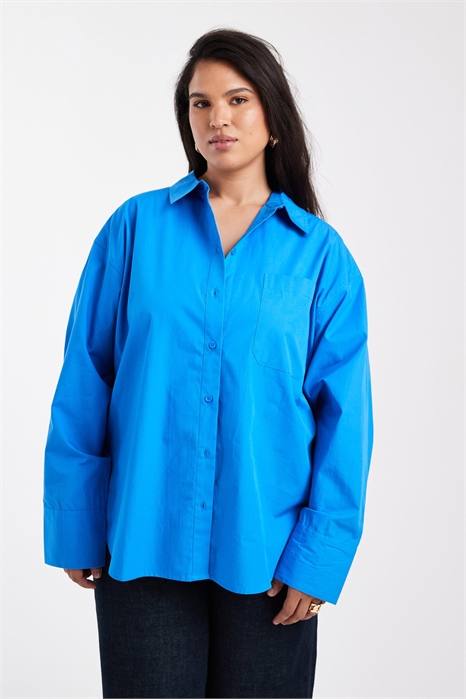 ASOS DESIGN Рубашка свободного кроя для полных артикул 152626792