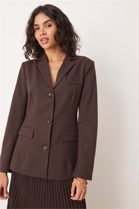 Блейзер с затянутой талией co-ord артикул 148891706