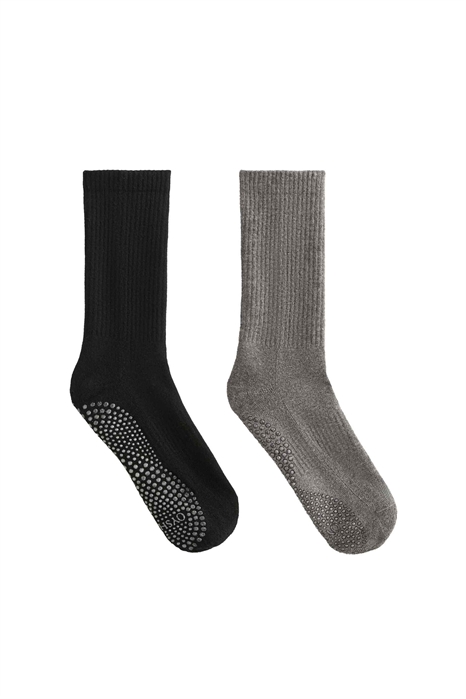 2 пары классических носков из смешанной хлопковой ткани для йоги и пилатеса артикул 150142473