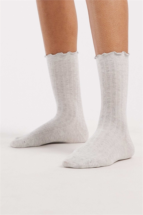 Носки с ребристым оборком артикул 153084256