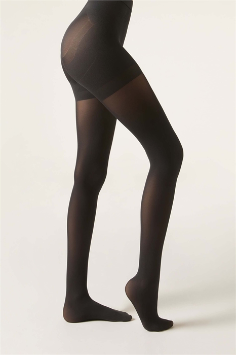 Плотные непрозрачные колготки плотностью 50 ден артикул 153374634