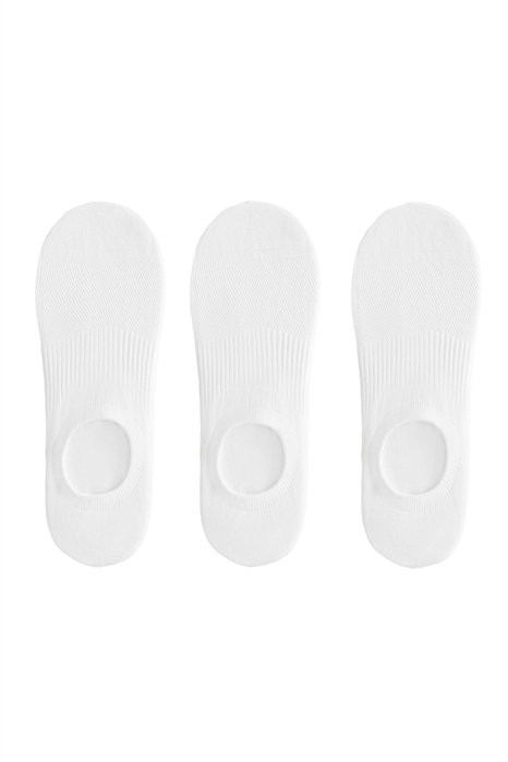 3 пары высоких спортивных носков из смесовой ткани с невидимой резинкой артикул 150325012