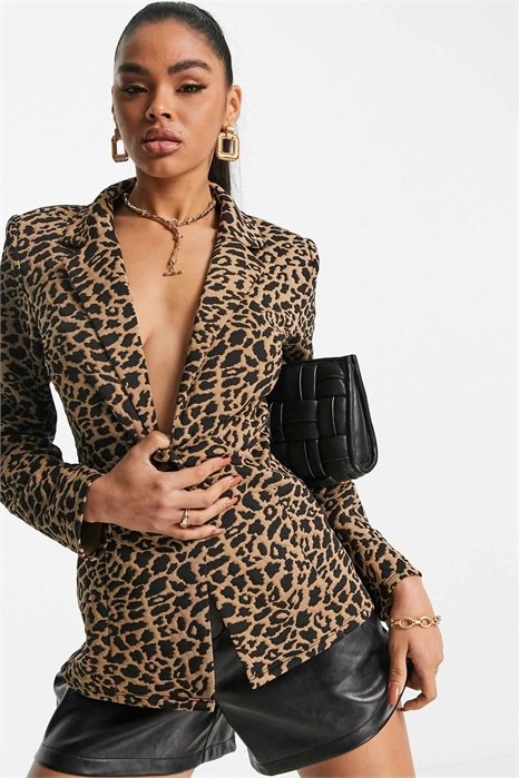 Жакардовые блейзеры из джерси артикул 108648378