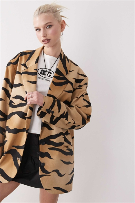 Блейзер свободного кроя артикул 142805766