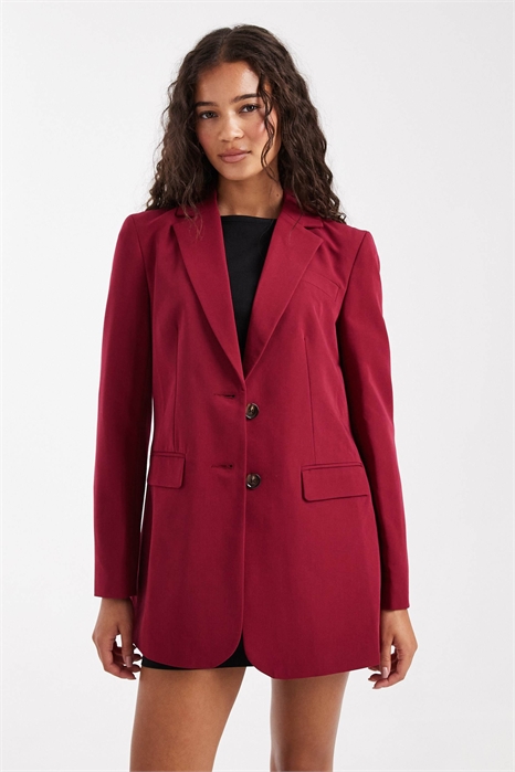 Блейзер с затянутой талией артикул 143049242