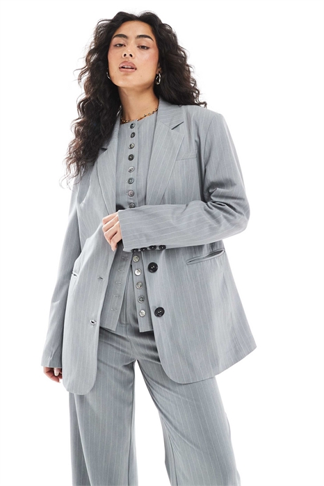 Блейзер свободного кроя артикул 143472707