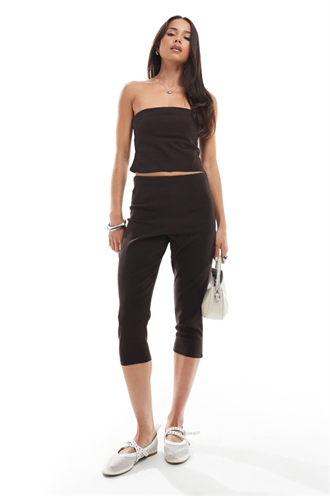 Брюки-капри из бенгалина co-ord артикул 149541194