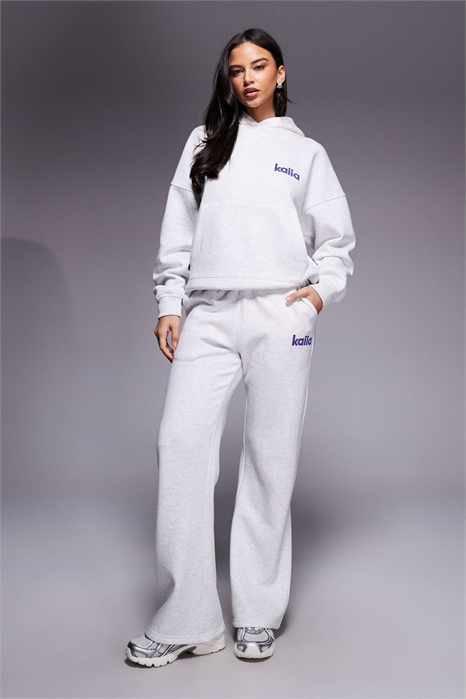 Джоггеры с широкими брючинами и логотипом «Cotton Rich Star» co-ord артикул 152796096