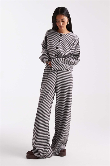 Брюки в полоску co-ord артикул 151903224