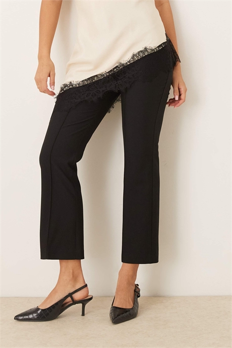 Брюки с расклешенными штанинами, сшитые на заказ артикул 151333675