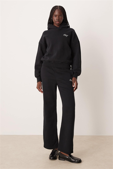 Джоггеры с высокой талией и боковым логотипом свободного кроя co-ord артикул 152002160