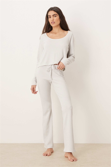 Топ с длинным рукавом и вафельной текстурой от Gilly Hicks co-ord артикул 154114641