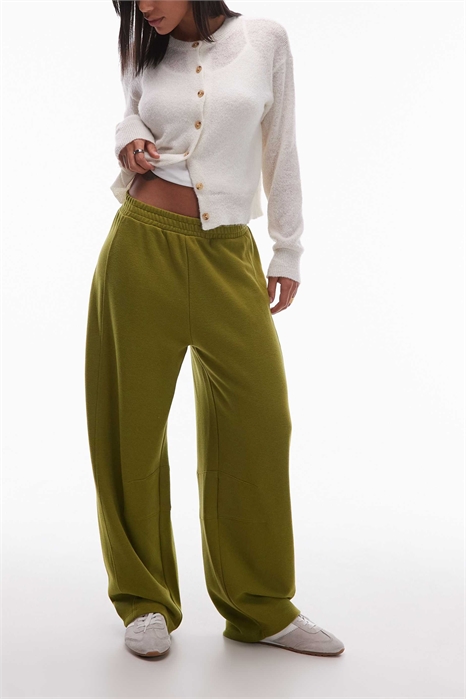 Джоггеры с ультрамягкими широкими штанинами артикул 150698466