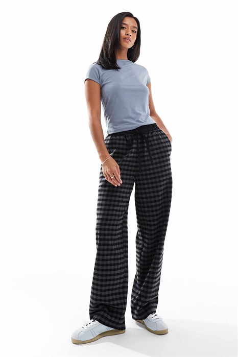 ASOS DESIGN: брюки-бочки с завязкой на талии, для миниатюрных артикул 148922557