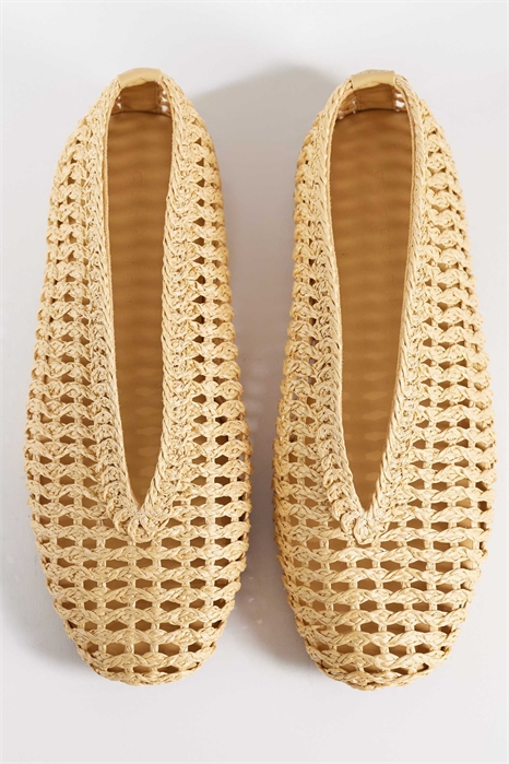 Балетки с плетением «Wide Fit Lioness» артикул 152558888