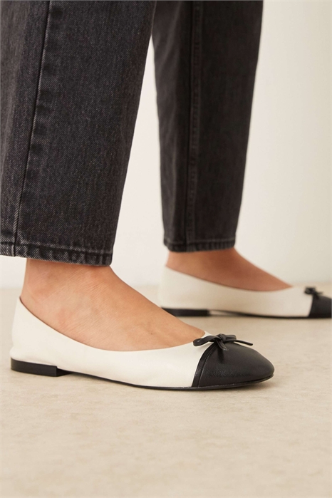 Балетки с бантиком артикул 151897043