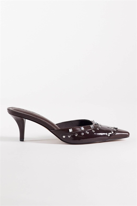 Мули с заклепками и заостренным носком в стиле вестерн от Sammie артикул 152228610