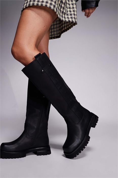 Simmi London — широкие ботинки до колен Ronnie артикул 144907843