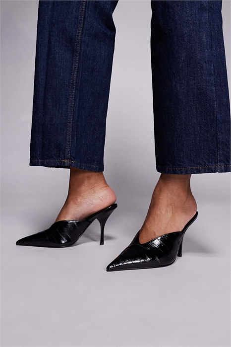 Туфли-муле на высоком каблуке Pluto артикул 148923282