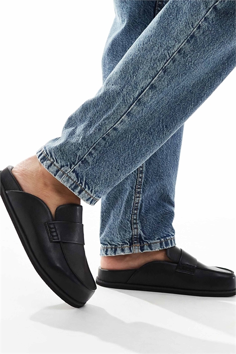 Фиолетовые туфли-муле артикул 147897349