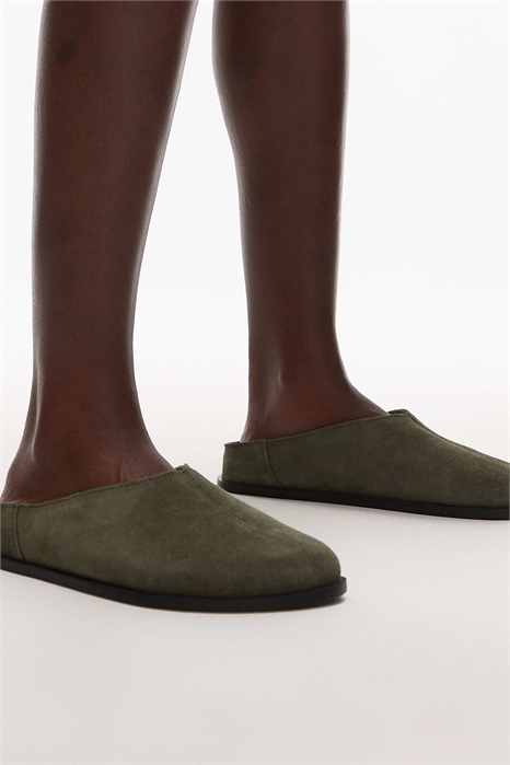 Замшевые туфли-муле «Эбби» артикул 139430506