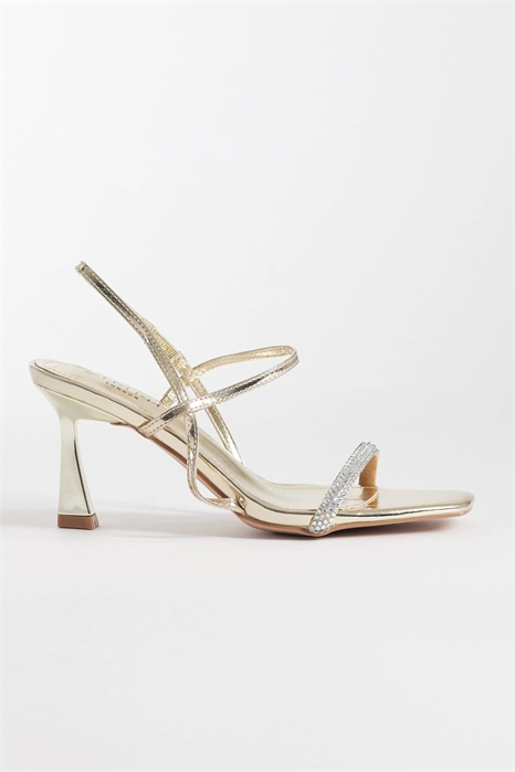 Сандалии на высоком каблуке Simmi London Gillespie с широкой колодкой артикул 143356643